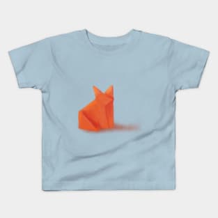 Origami Fox Kids T-Shirt